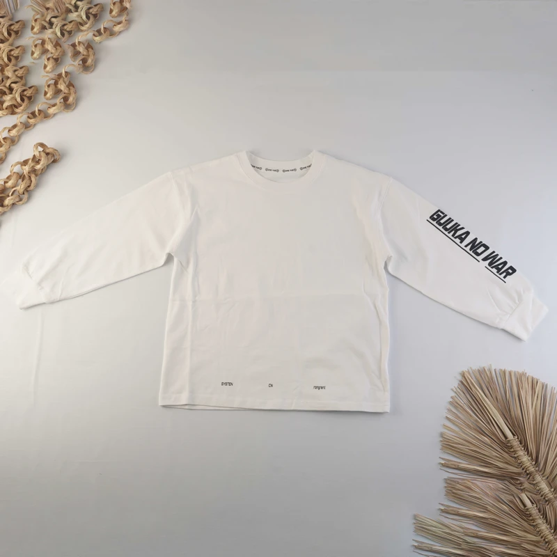 هودی دو تکه مردانه مدل GIJUKA NO WAR رنگ مشکی سفید