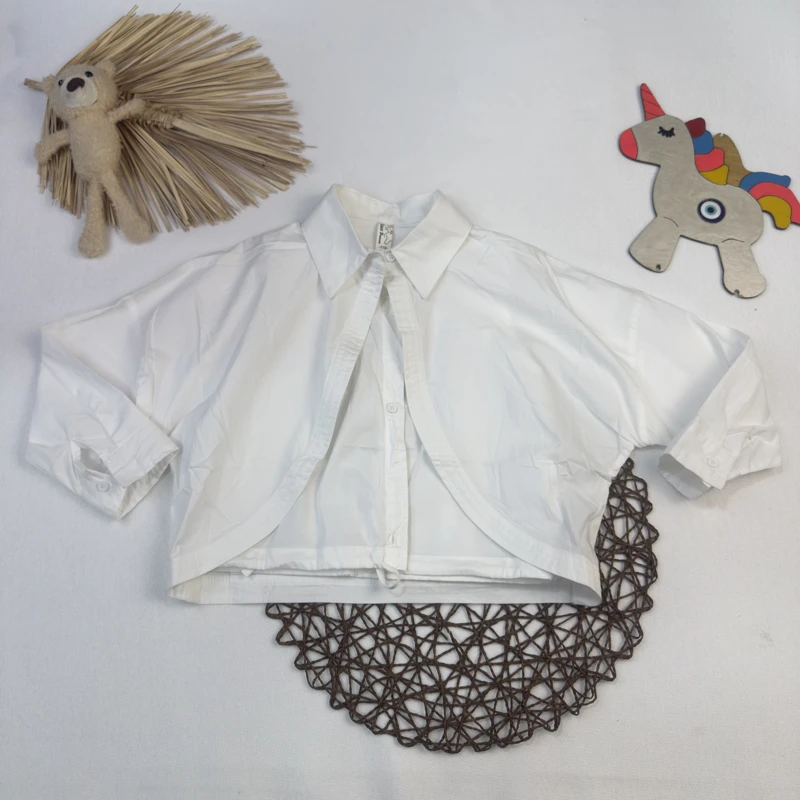 شومیز سفید ساده