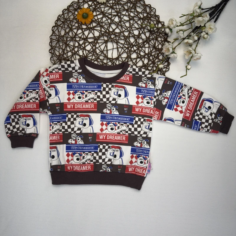 بلوز پسرانه چاپی