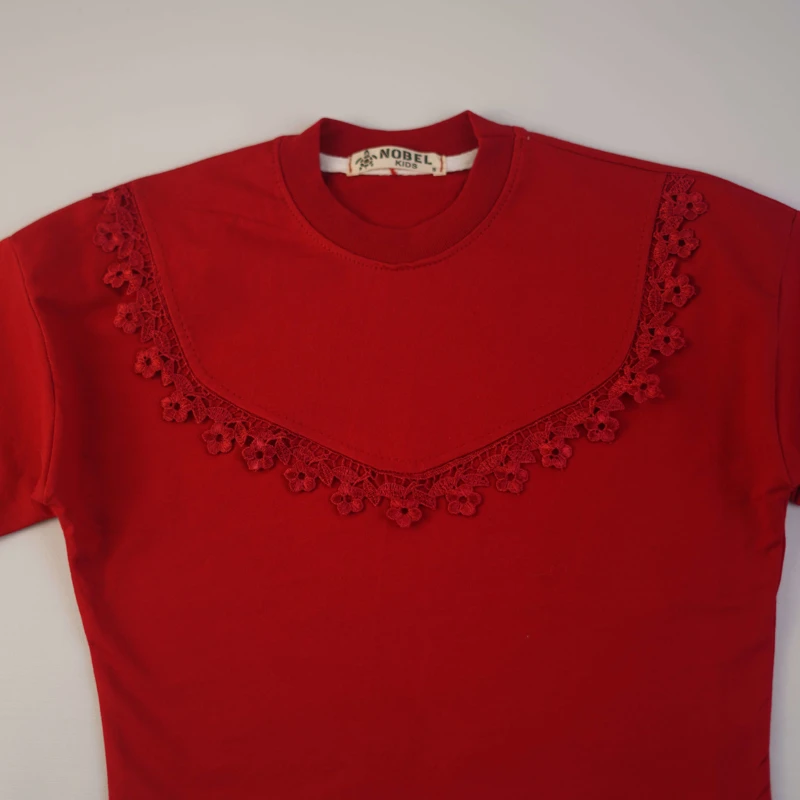 بلوز دخترانه یلدایی یقه ملوانی