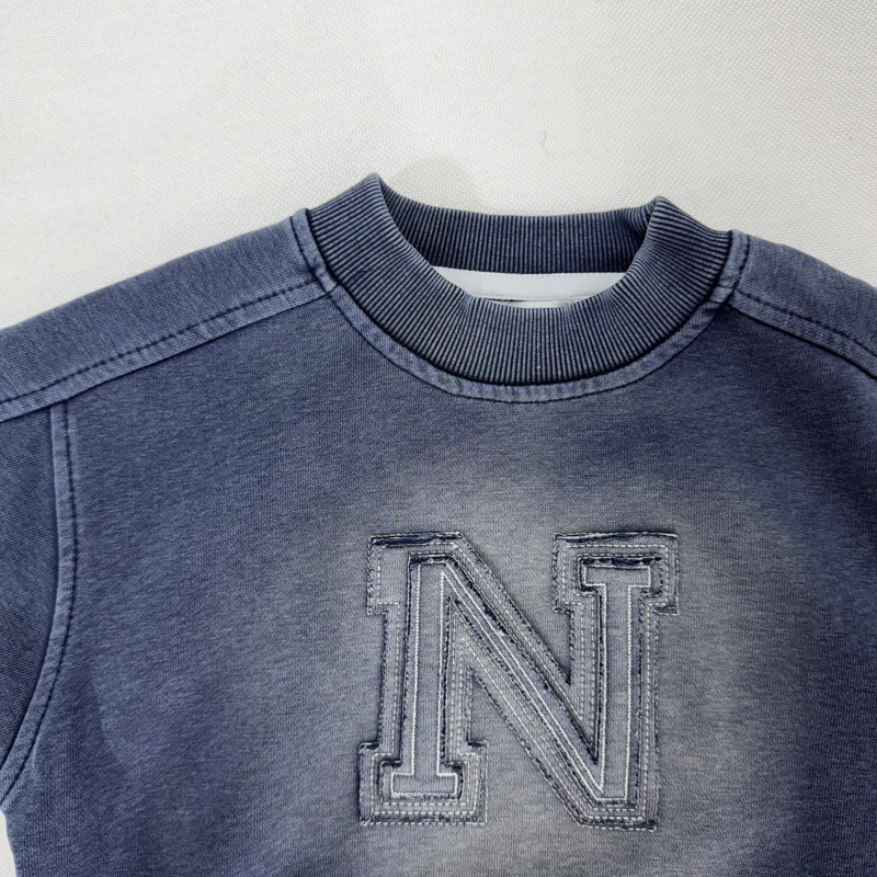 ست سویشرت و شلوار بچگانه طرح N