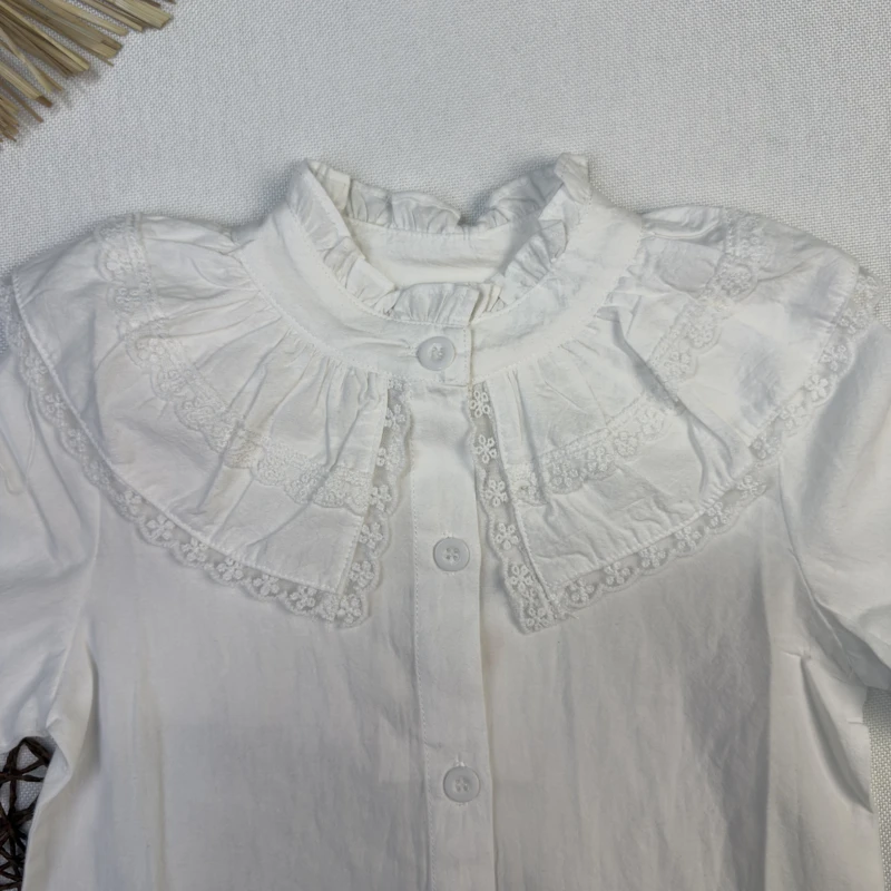شومیز یقه گیپور
