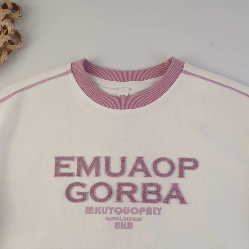 دورس دخترانه مدل EMUAOP GORBA ترکیب رنگی سفید و کالباسی