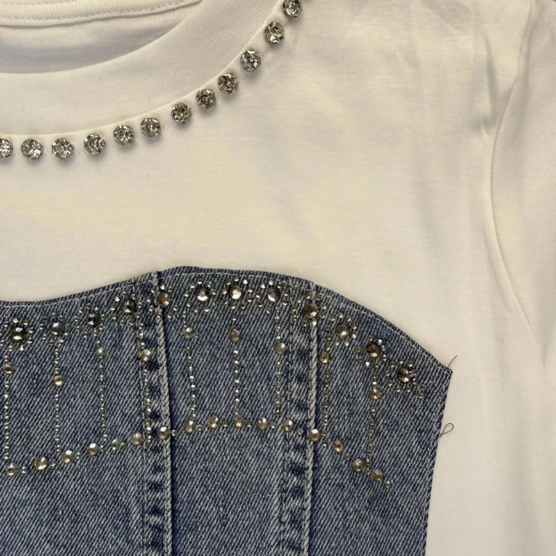 تیشرت وسط جین