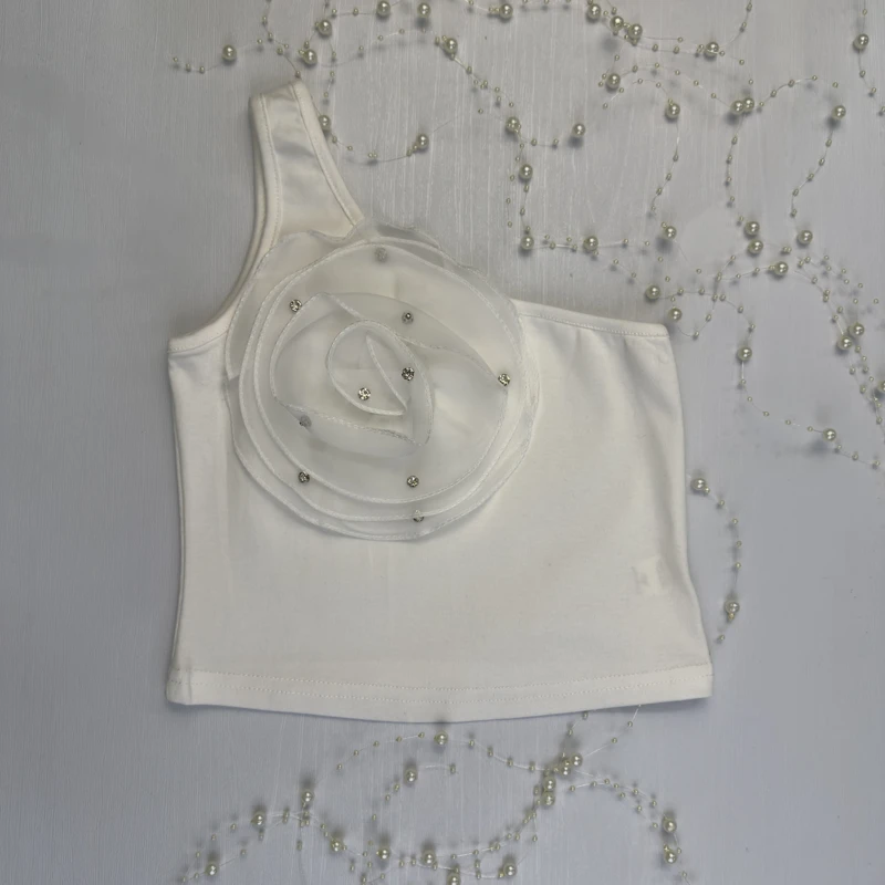 تاپ مدل رومی گل بزرگ