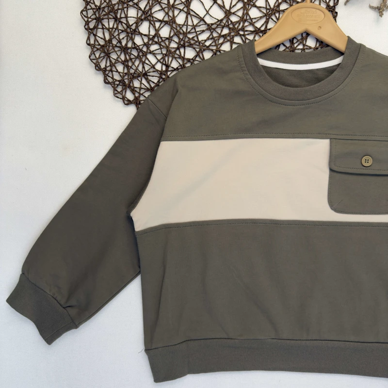 بلوز پسرانه جیبدار