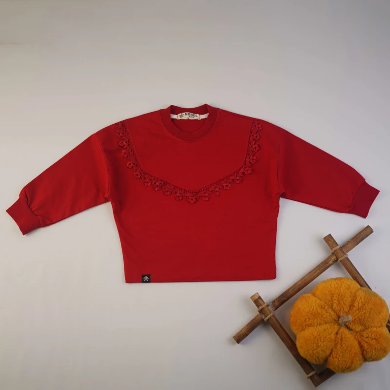 بلوز دخترانه یلدایی یقه ملوانی