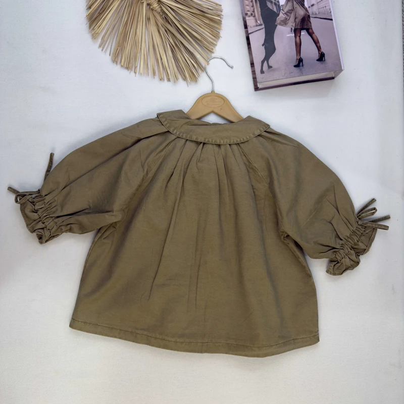 پالتو کتان استین چین