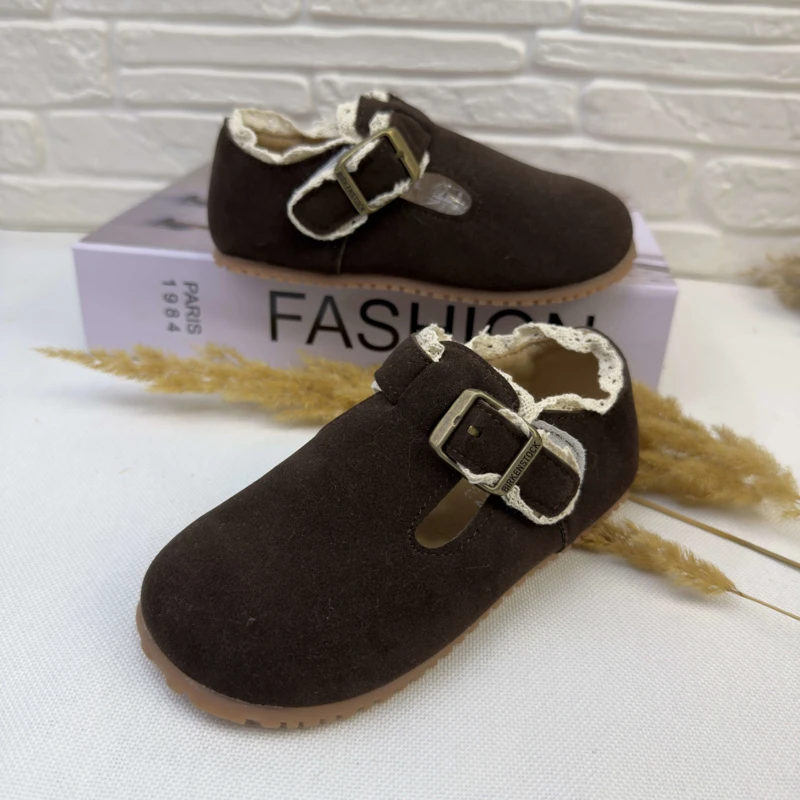 کفش دخترانه اشپالت خامه دوزی