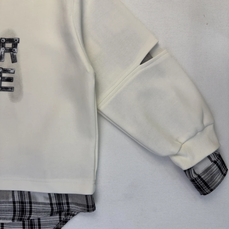 بلوز پایین چهارخونه