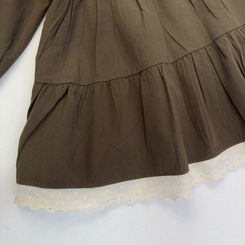 پیراهن دخترانه جلو خامه دوزی