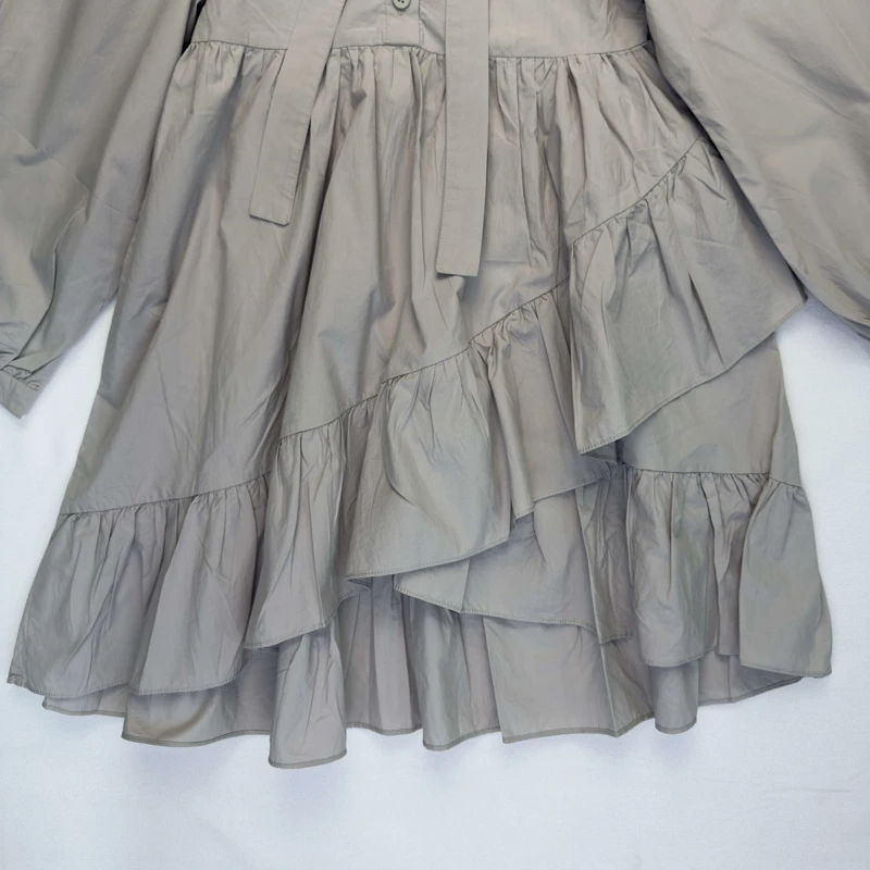 پیراهن دخترانه پایین چین