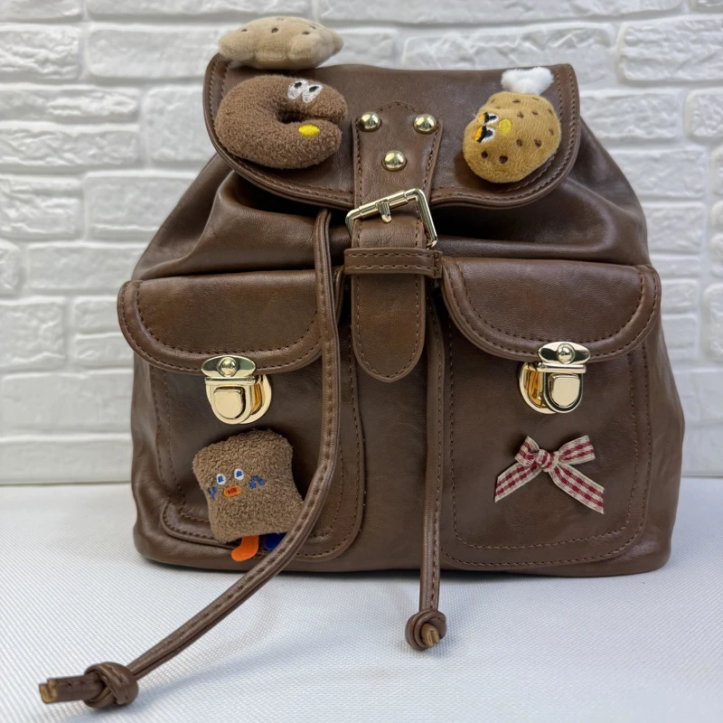 کوله چرم دخترانه