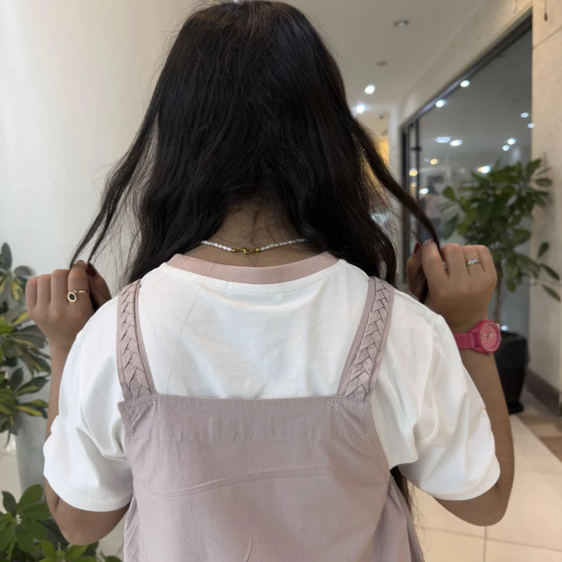 ست تیشرت وسارافون دخترانه کد2863