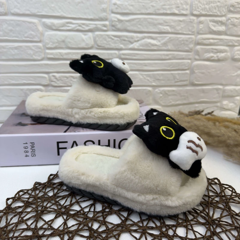 دمپایی خز گربه