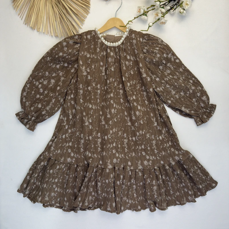 پیراهن یقه مروارید