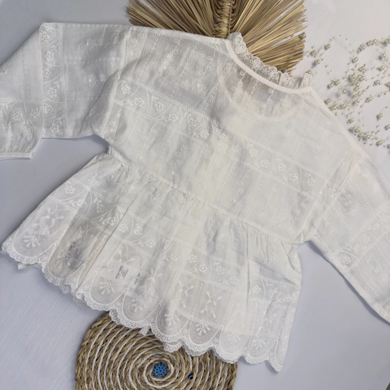 شومیز خامه دوزی کمر برش