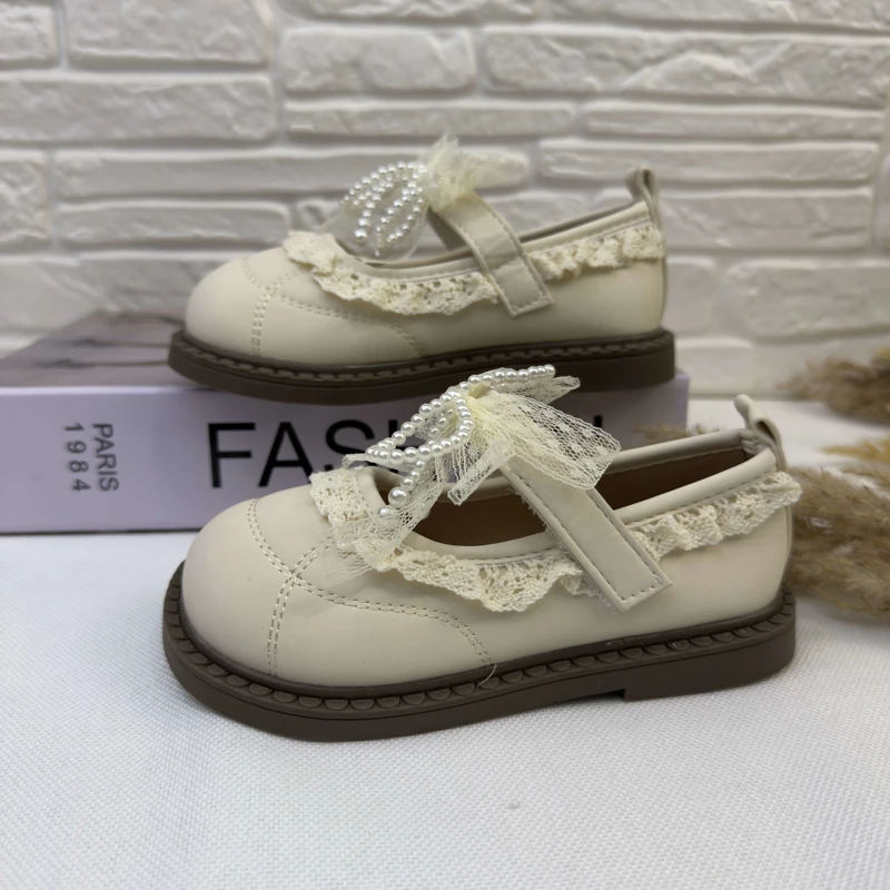 کفش دخترانه رویه تور پاپیونی