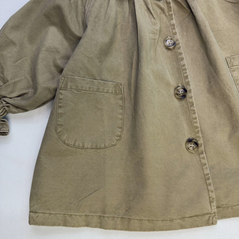 پالتو کتان استین چین