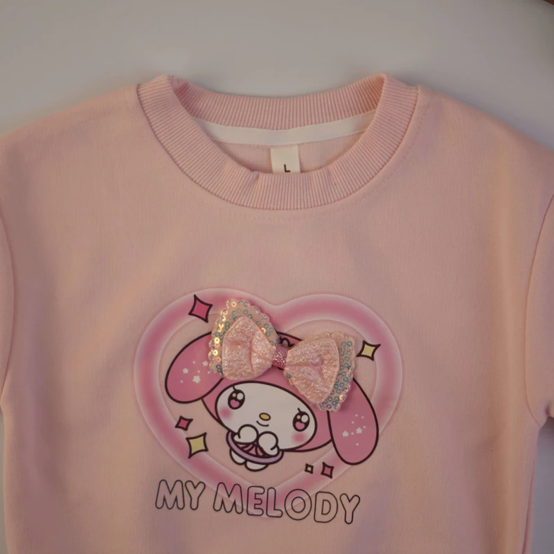 تصویر نزدیک بلوز دخترانه ملودی