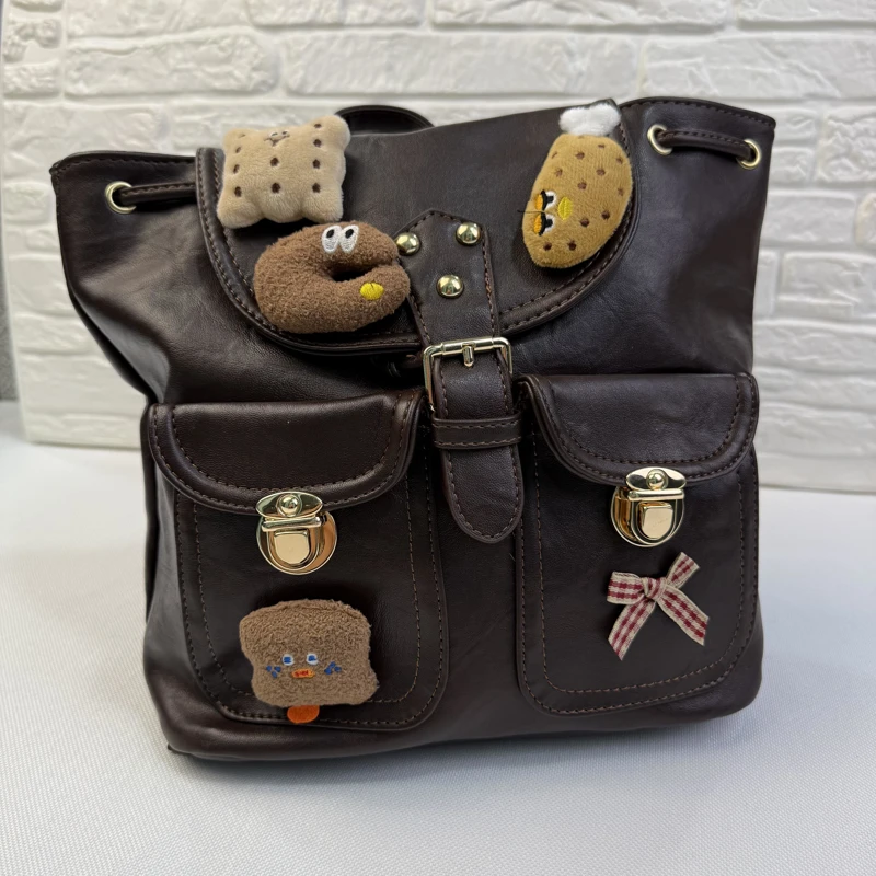 کوله چرم دخترانه