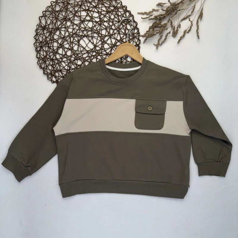 بلوز پسرانه جیبدار