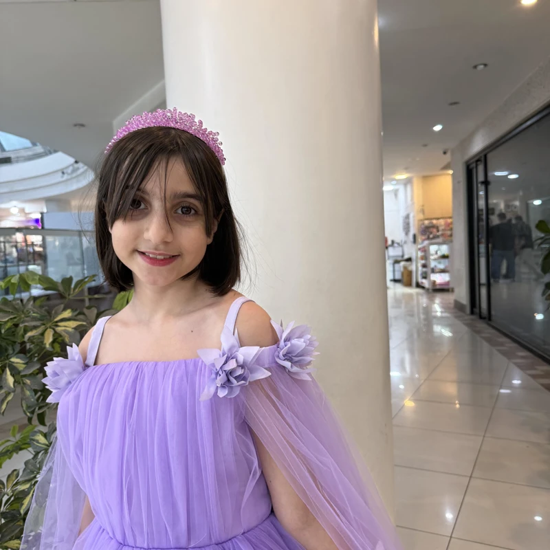 پیراهن مجلسی شانلی بزرگ