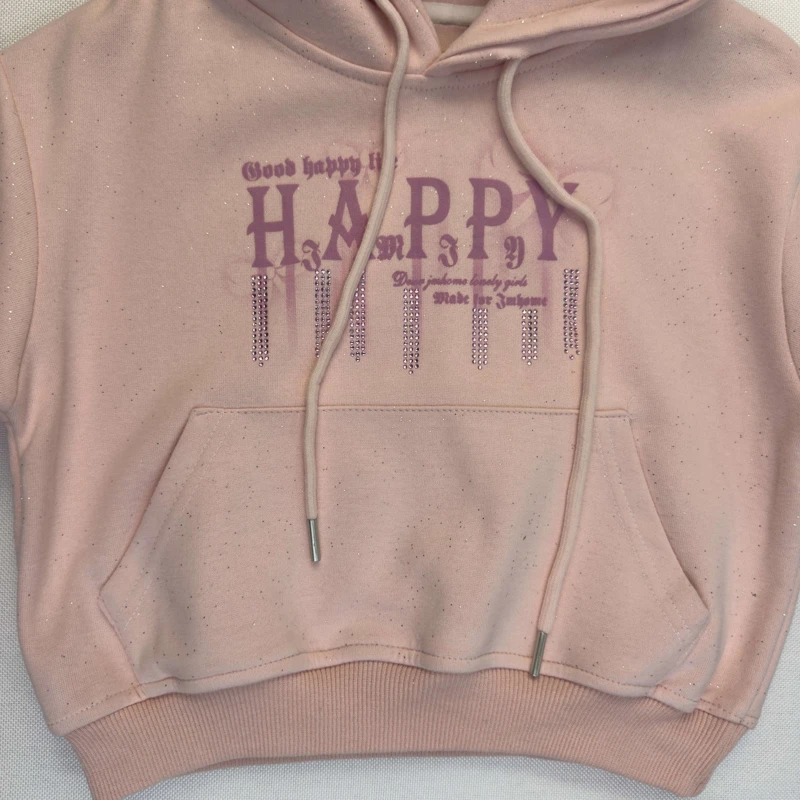 هودی دخترانه HAPPY