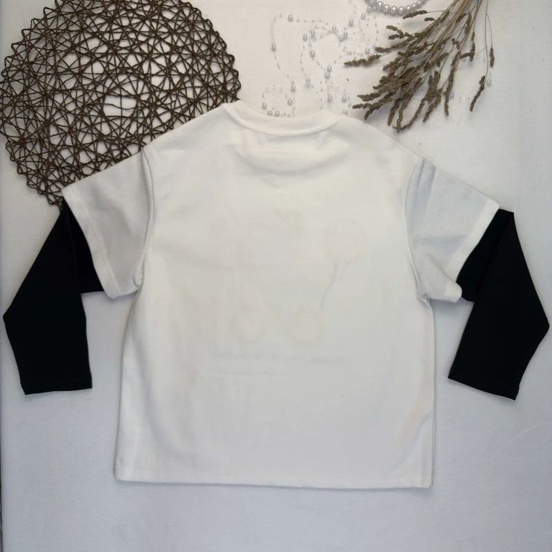 بلوز دخترانه فیل دوچرخه سوار