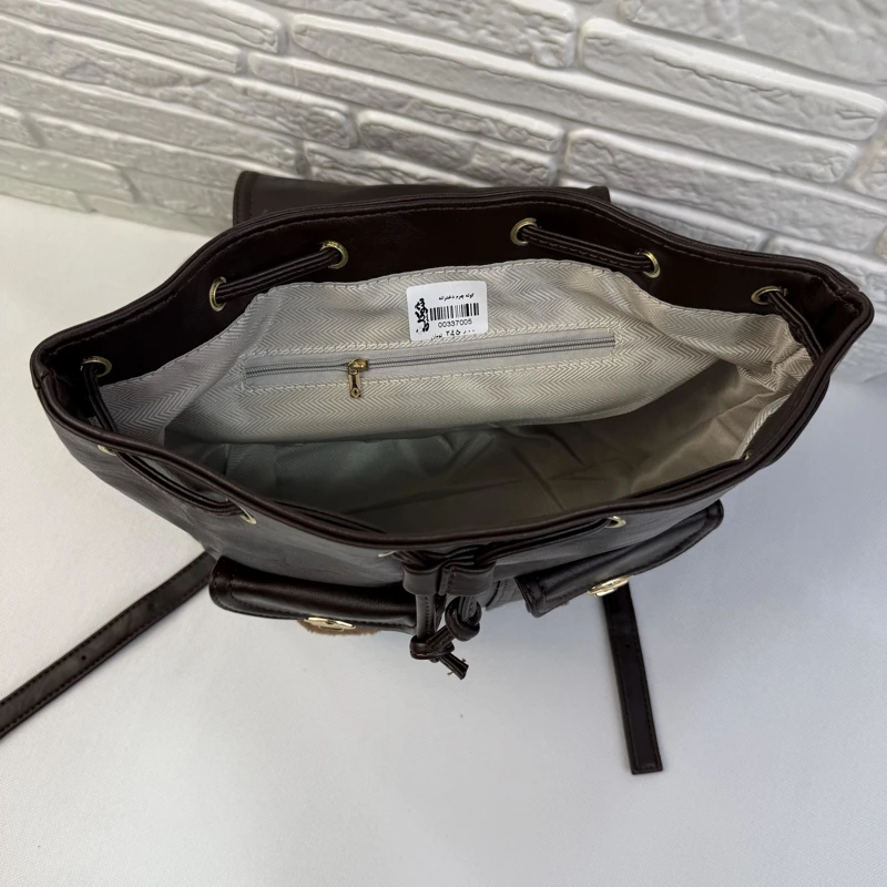 کوله چرم دخترانه