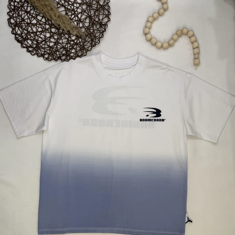 تیشرت دو رنگ جلو نوشته