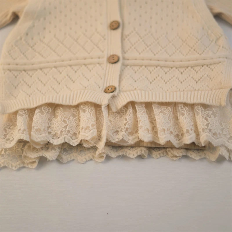 ست لباس دخترانه سه تیکه با ژیله بافت