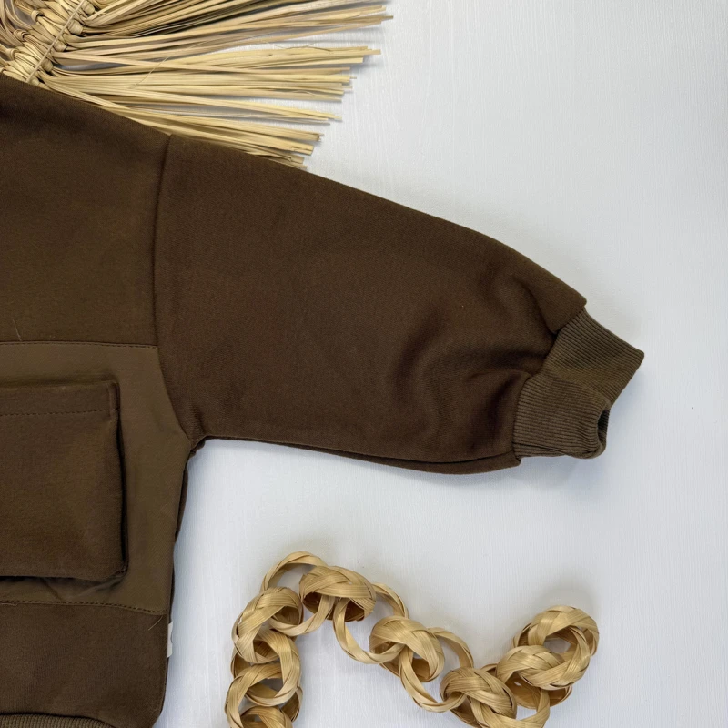 بلوز دورس جلو زنجیر و تک جیب