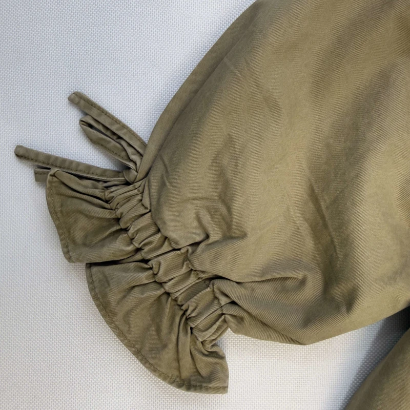 پالتو کتان استین چین