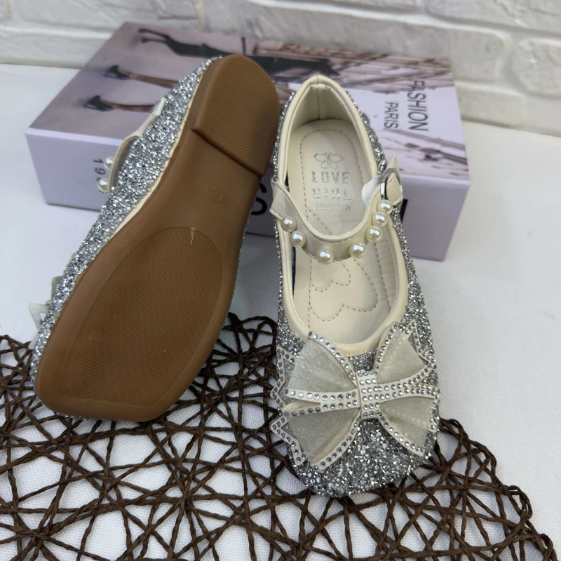 کفش دخترانه پاپیون حریر